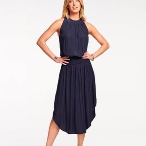 Ramy Brook - Audrey Smocked Midi Dress